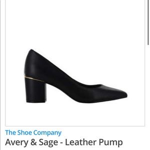 Avery & Sage Leather Heels